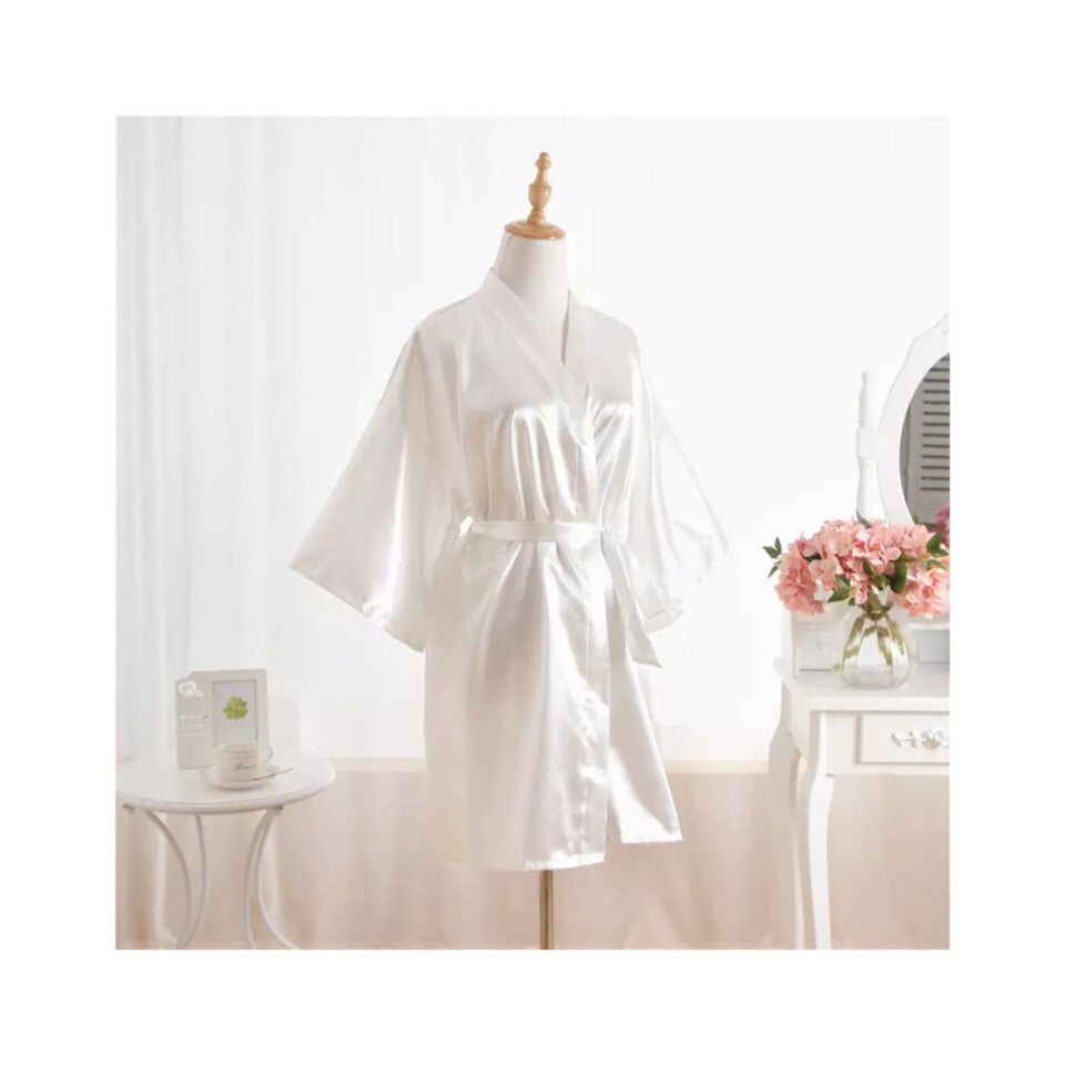 SHORT NIGHTY & ROBE