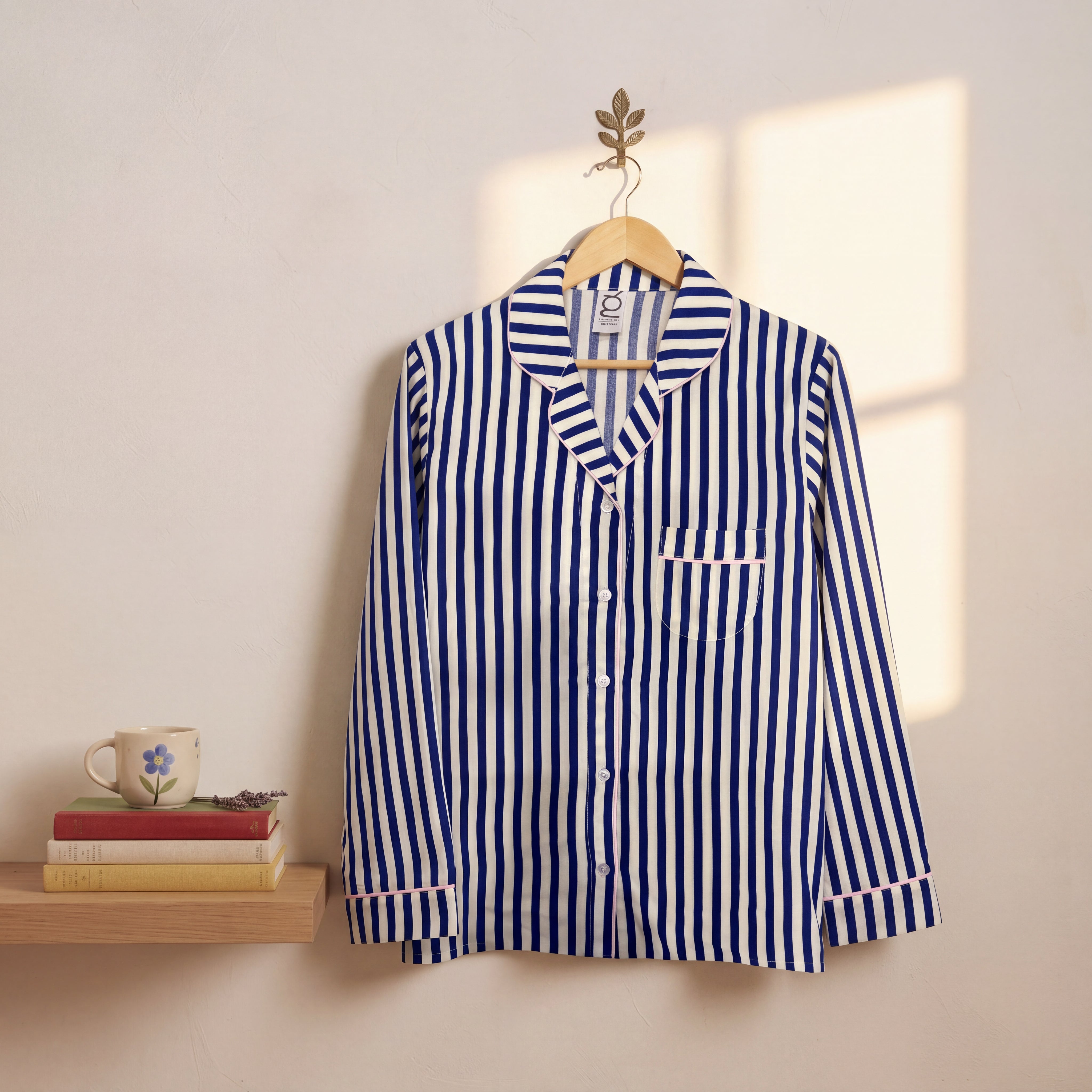 Capri Blue striped