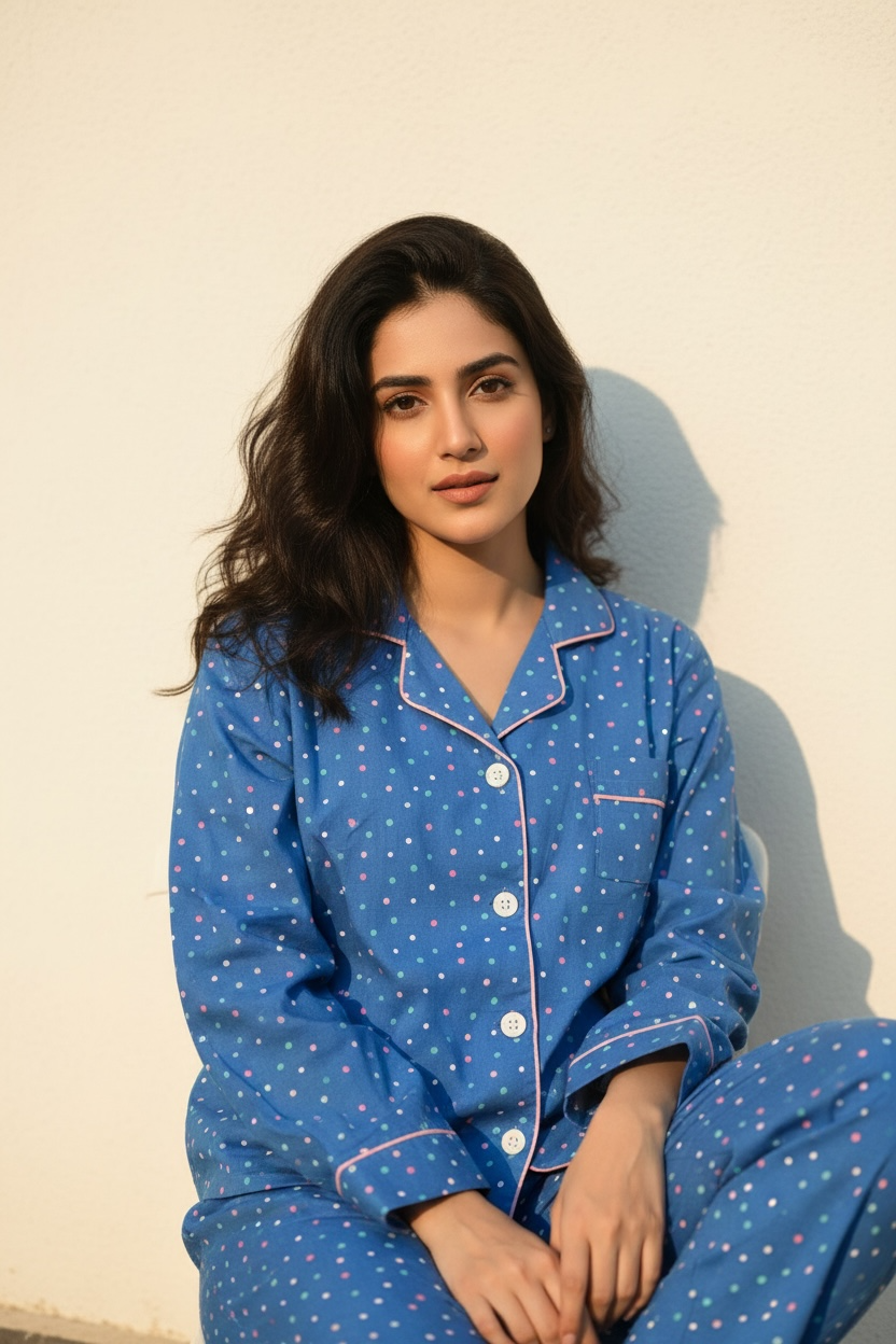 Blue Polka Dots