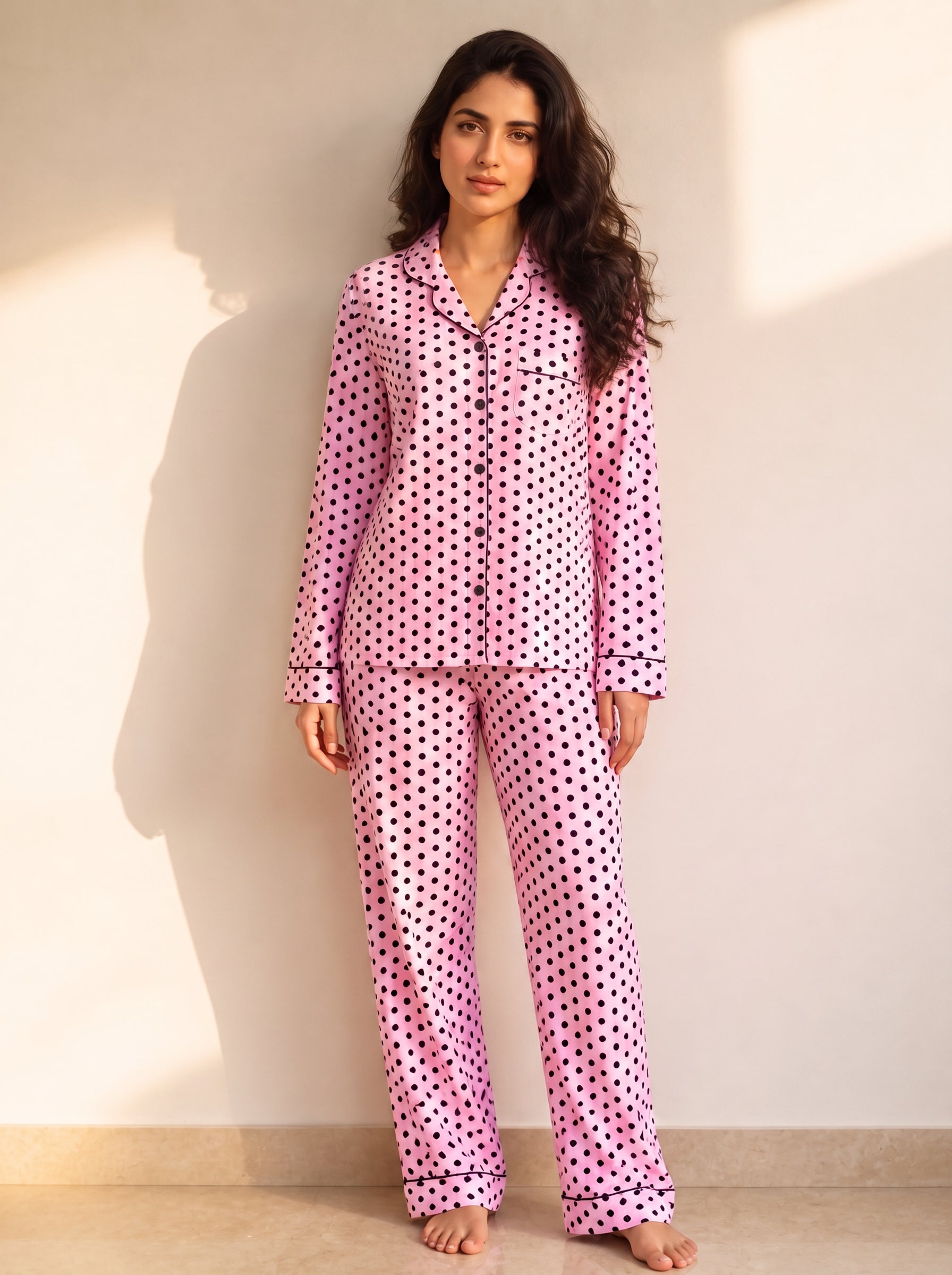 Black polka Dot