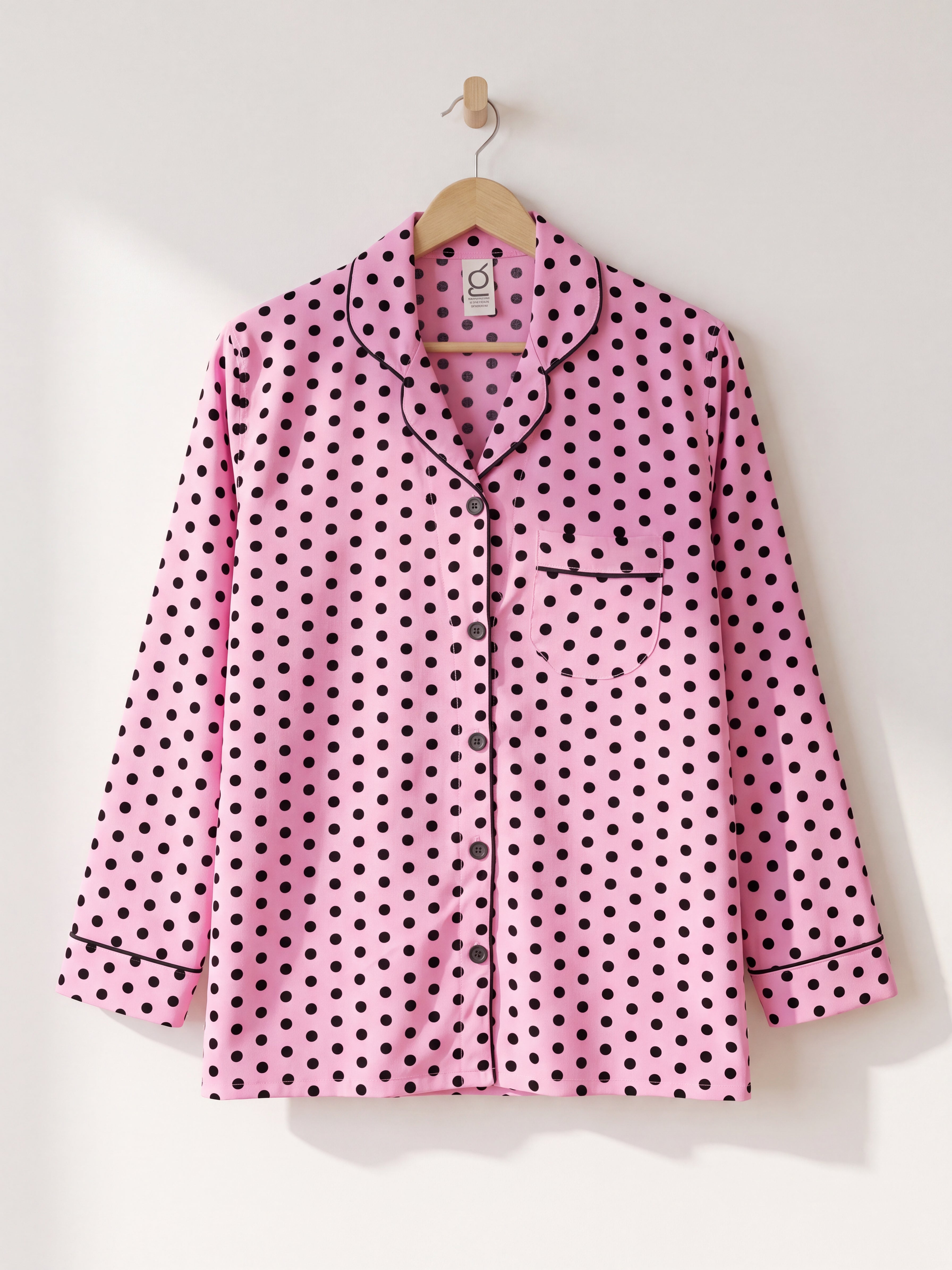 Black polka Dot